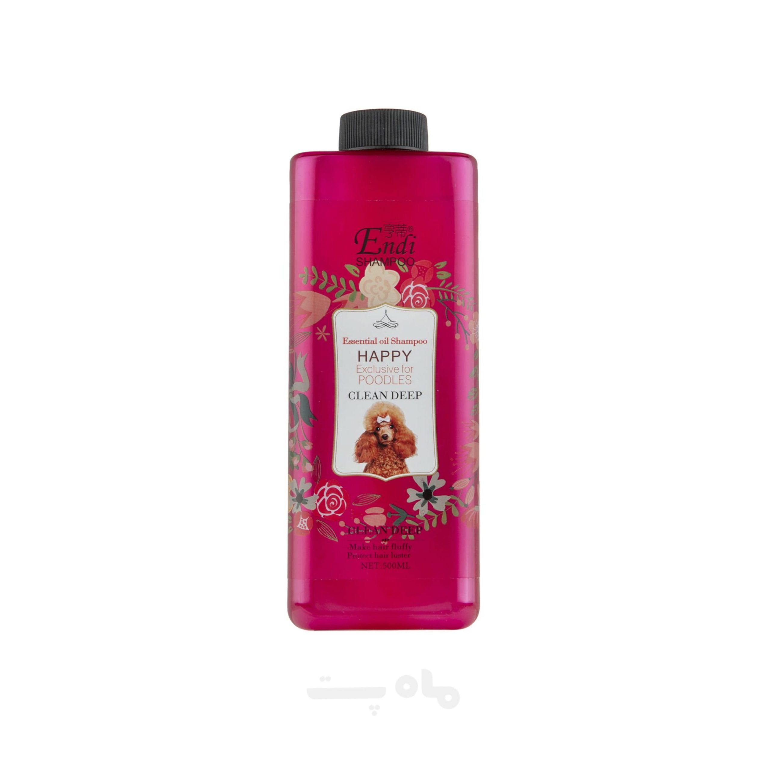 شامپو سگ اندی مخصوص موی فر و پودل 500 میلی لیتر  Endi Essential Oil Shampoo Poodle