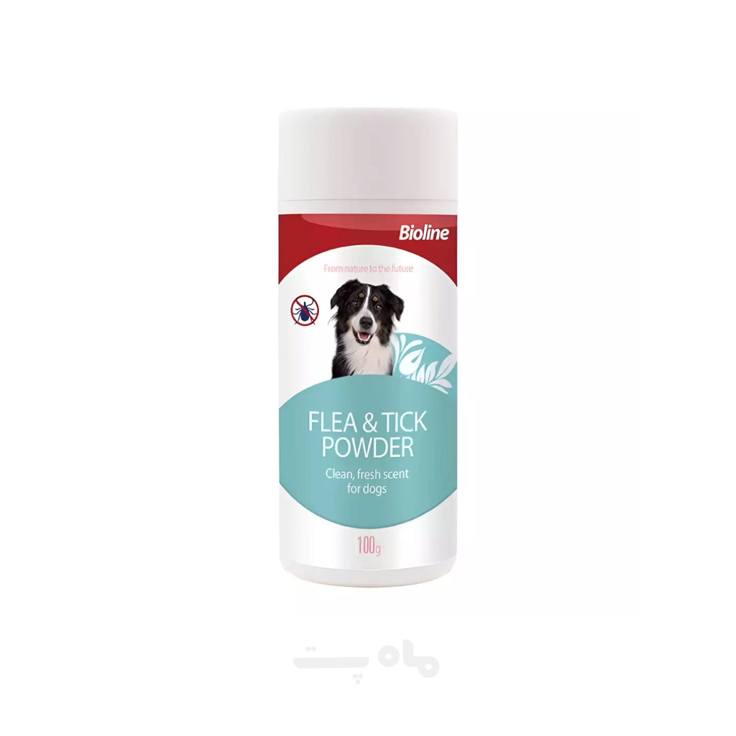 شامپو خشک پودری بایولاین مناسب سگ و گربه 100 گرم (بدون نیاز به آب) Bioline Dry-Clean Shampoo